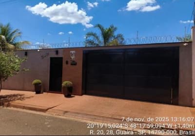 Foto 1 de 10: Casa em leilão em Guaíra - SP — IMÓVEL URBANO COM ÁREA TOTAL DE 405.00 m2- Em GUAÍRA/SP