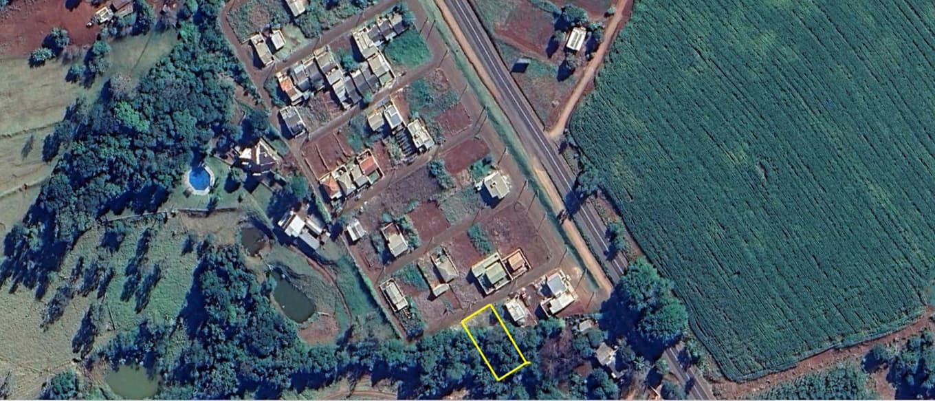 Foto 6 de 9: Terreno em leilão em Lindoeste - PR — LOTE URBANO Nº 03 SITUADO NO LOTEAMENTO JARDIM ITÁLIA NO MUNICÍPIO DE LINDOESTE/PR ÁREA DE 487,66M²