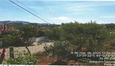 Foto 7 de 15: Terreno em leilão em Joaquim Távora - PR — IMÓVEL URBANO COM ÁREA TOTAL DE 1.635,8745 m2- Em SÃO ROQUE DO PINHAL, JOAQUIM TAVORA/PR