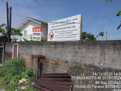 Terreno em leilão em Pontal Do Paraná - PR, bairro Praia de Pontal do Sul — Terreno com área de 441,25m², sem benfeitorias, Rua Orestes Brambilla 42, Pontal do Paraná/PR - Massa Falida Interpontal Hotéis
