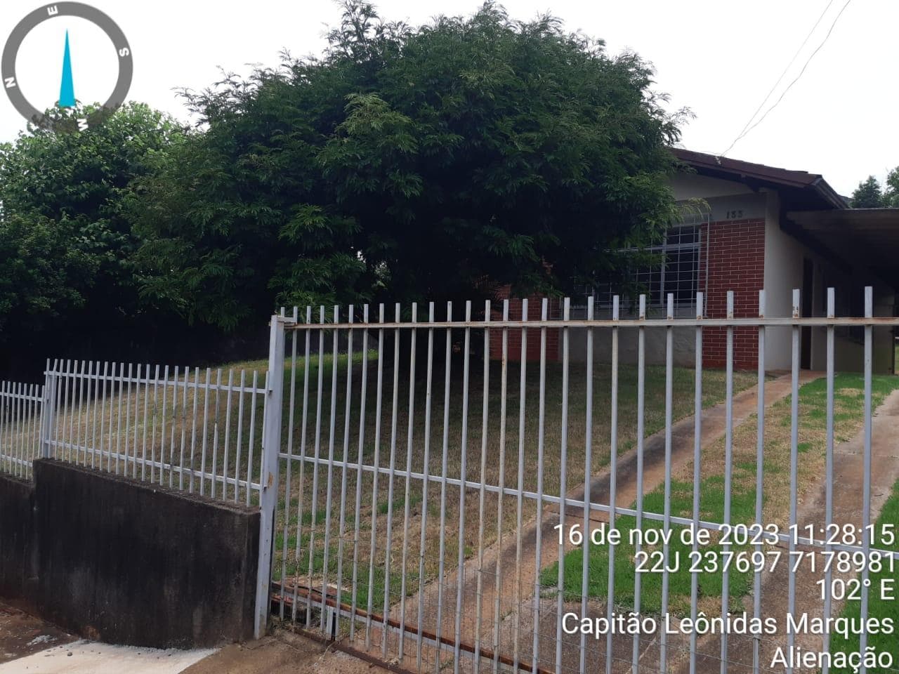 Foto 13 de 14: Casa em leilão em Capitão Leonidas Marques - PR — Casa 126m² Desocupada no Bairro Centro em Capitão Leonidas Marques/PR