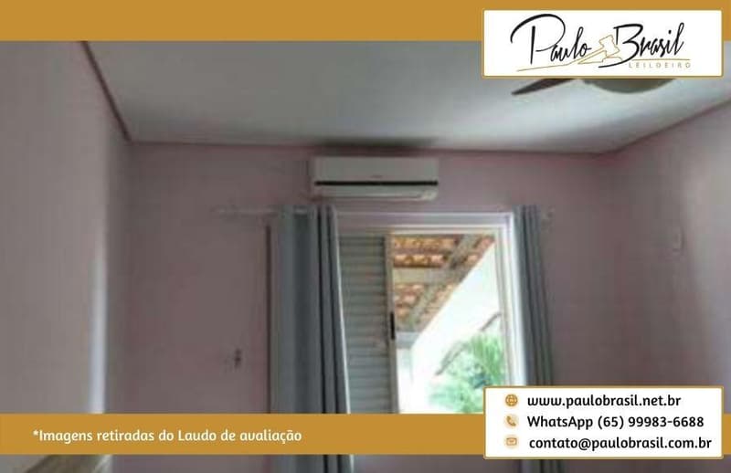 Foto 33 de 49: Casa em leilão em Cuiabá - MT, bairro Chácara dos Pinheiros — Imóvel tipo sobrado, em condomínio, Jardim Apoena, AT 498m² e AC 475,99 m², Chácara dos Pinheiros, Cuiabá/MT