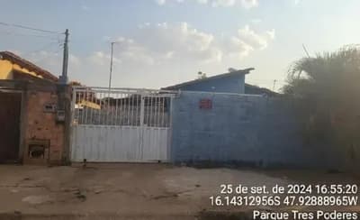 Casa em leilão em Luziânia - GO — Casa de 51.13m2, com 2 quartos, em LUZIANIA/GO.