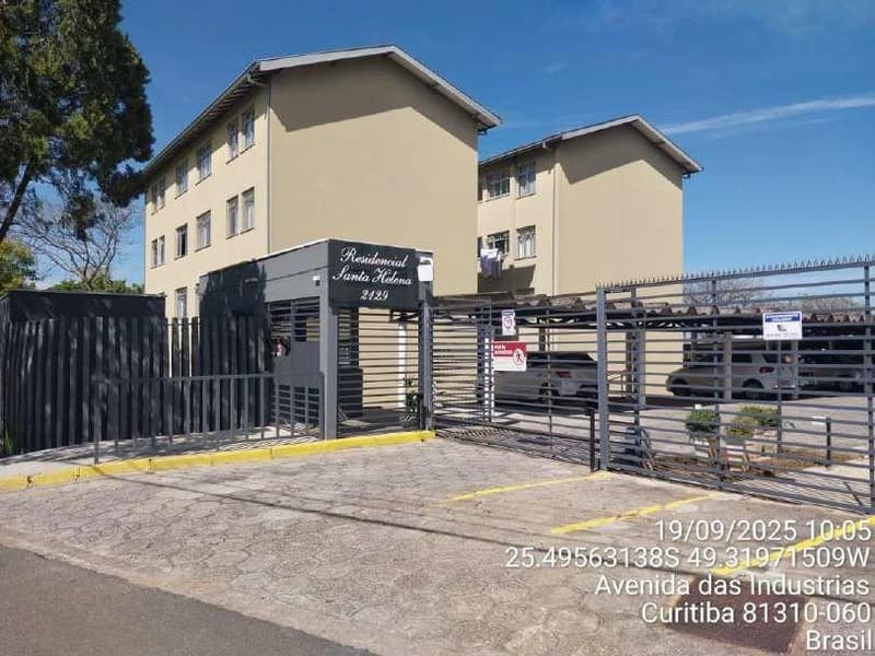 Apartamento em leilão em Curitiba - PR, bairro Cidade Industrial — Apartamento nº 33 no Edifício do Conjunto Residencial Santa Helenana Avenida das Indústrias, 2129, CIC, Curitiba/PR