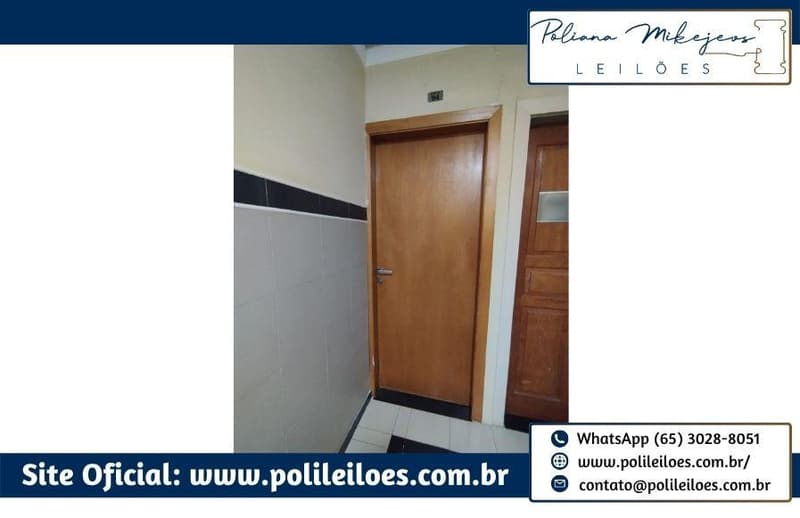 Foto 3 de 14: Comercial em leilão em Cuiabá - MT — Sala comercial em condomínio, nº 94, 54,00m², Centro, Cuiabá/MT