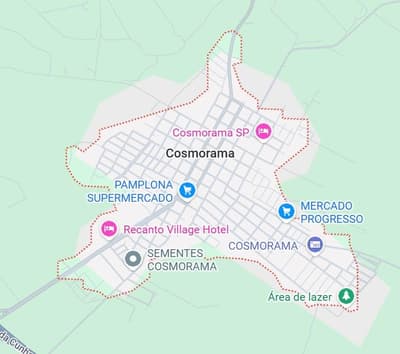 Terreno em leilão em Cosmorama - SP — Terreno, A.T. 352m²