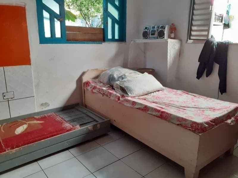 Foto 1 de 8: Casa em leilão em Praia Grande - SP, bairro Nova Mirim — Casa, Praia Grande / SP