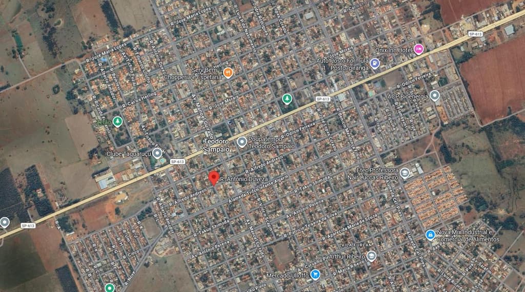 Terreno em leilão em Teodoro Sampaio - SP — Oportunidade Leilão: Terreno 360m² c/ Barracão. Invista!