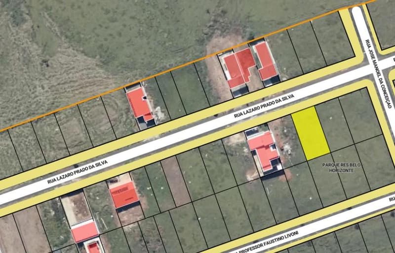 Foto 2 de 3: Terreno em leilão em Umuarama - PR — Terreno urbano com área de 200,00 m², sem benfeitorias, situado no Parque Residencial Belo Horizonte, Umuarama/ PR.
