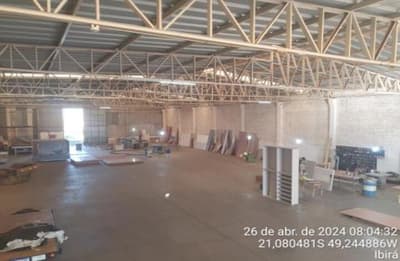 Foto 10 de 19: Comercial em leilão em Ibirá - SP — Galpão, A.T. 1.452m², A.C. 1.166m²