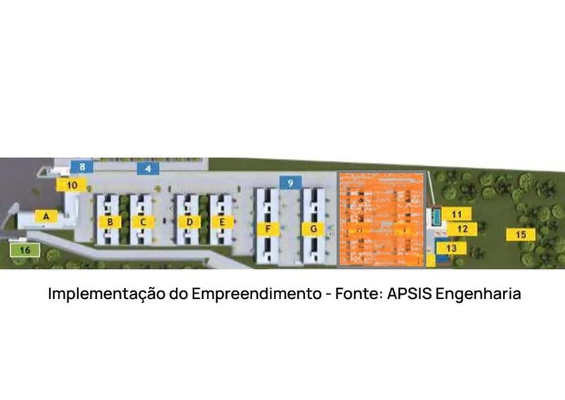 Foto 3 de 9: Terreno em leilão em Itajaí - SC, bairro Espinheiros — Terreno com Construções, A.T. 28.006m², Alameda dos Ipês II, Bairro Espinheiros
