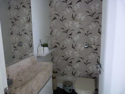 Foto 7 de 14: Casa em leilão em Santo André - SP, bairro Vila Camilópolis — Casa unificada, A.T. 600m², A.C. 771m², 4 suítes, área gourmet, terraço, piscina, Vila Camilópolis