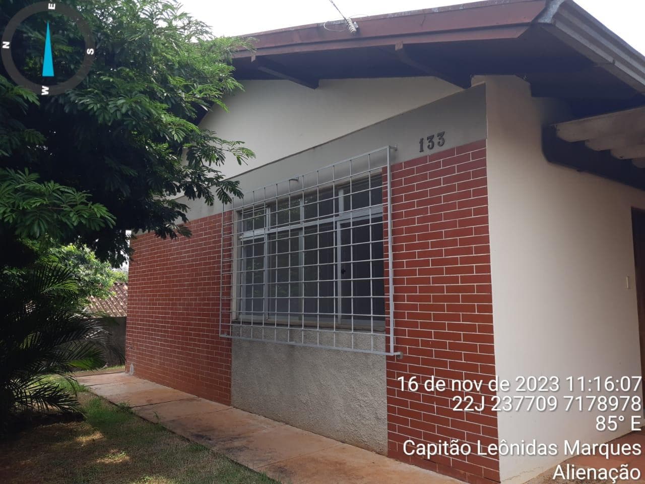 Foto 5 de 14: Casa em leilão em Capitão Leonidas Marques - PR — Casa 126m² Desocupada no Bairro Centro em Capitão Leonidas Marques/PR
