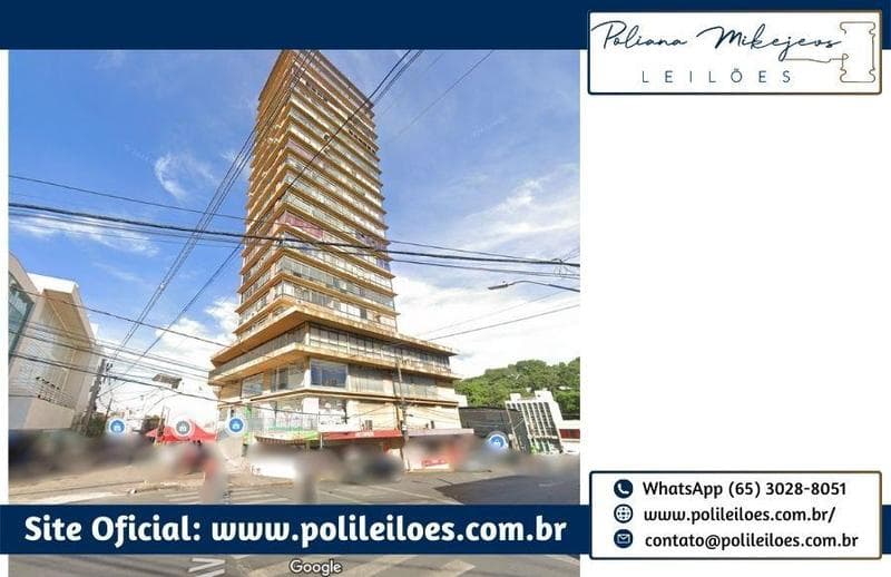 Foto 2 de 2: Comercial em leilão em Cuiabá - MT — Sala comercial em condomínio, nº 11, 47,40m², Centro, Cuiabá/MT
