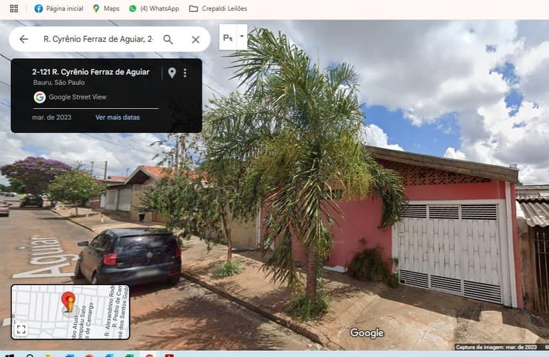 Casa em leilão em Bauru - SP — Casa com 159.42 m² em Bauru