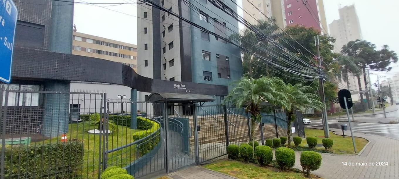 Foto 8 de 10: Vaga de Garagem em leilão em Curitiba - PR — Vaga de garagem simples nº 14 do Tipo GII, Edifício Hyde Park Condomininum, Curitiba/PR