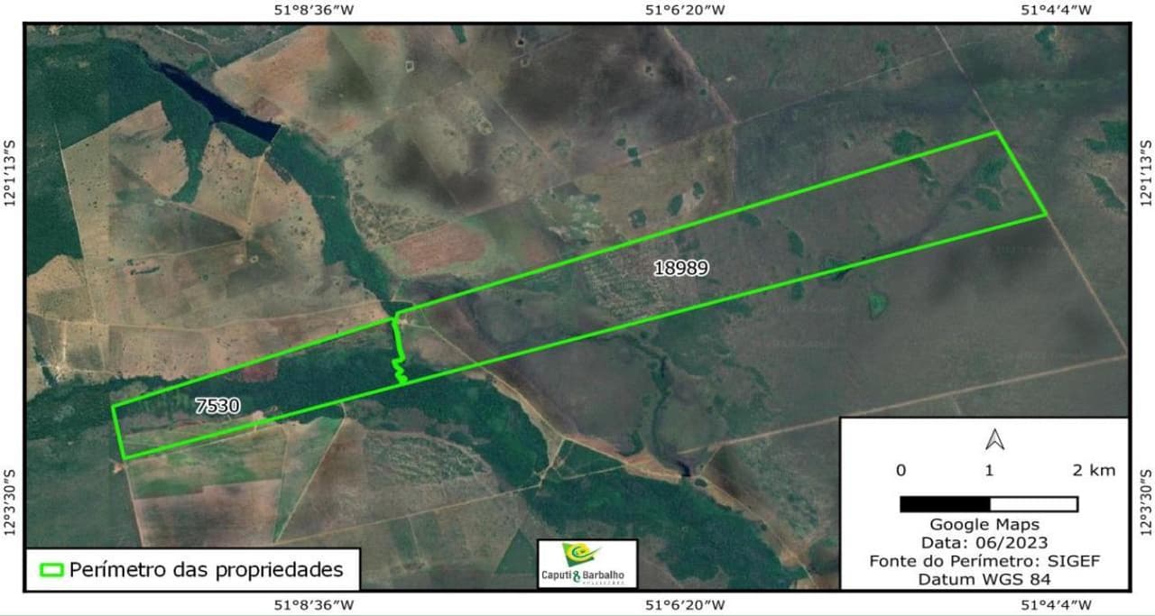 Area Rural em leilão em São Félix Do Araguaia - MT — Fazenda, Desocupado, SÃO FÉLIX DO ARAGUAIA / MT