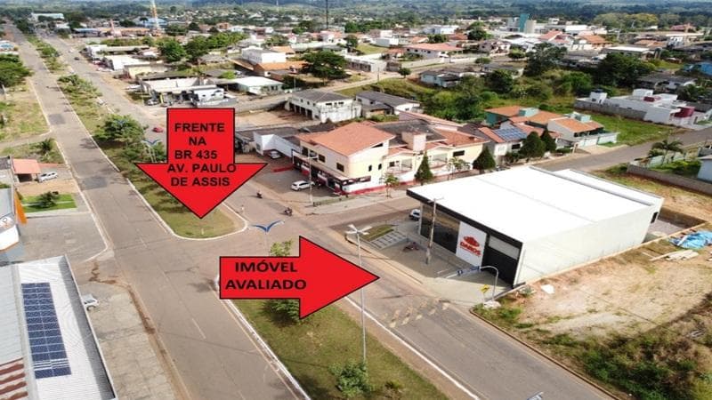Foto 2 de 11: Terreno em leilão em Colorado Do Oeste - RO — IMÓVEL URBANO| A.T. 420,73 M² E A.C. 342,03 M² - CENTRO | COLORADO DOESTE/RO - LEILÃO EMPRESARIAL SISTÊMICO SICREDI