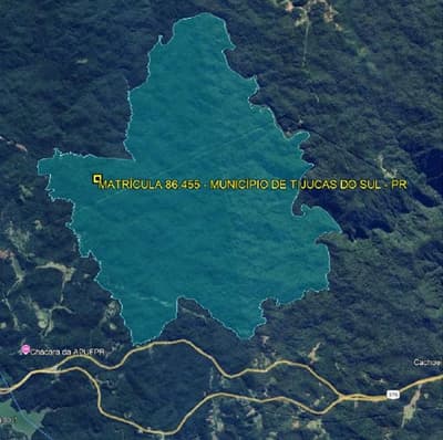 Foto 2 de 2: Area Rural em leilão em Tijucas Do Sul - PR, bairro Porto Bonito — Megagleba Rural 1.836 ha Desocupada em Tijucas do Sul/PR | Porto Bonito | Ativo Institucional p/ Manejo Florestal, Carbono e Ecoturismo