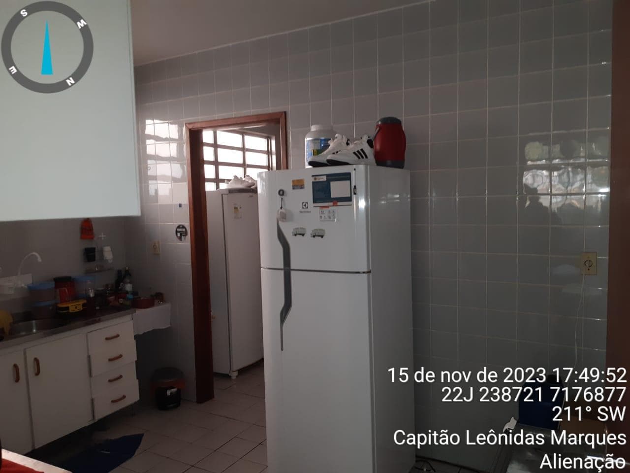 Foto 4 de 13: Casa em leilão em Capitão Leônidas Marques - PR — Casa 152m² Ocupada no Bairro Centro em Capitão Leonidas Marques/PR