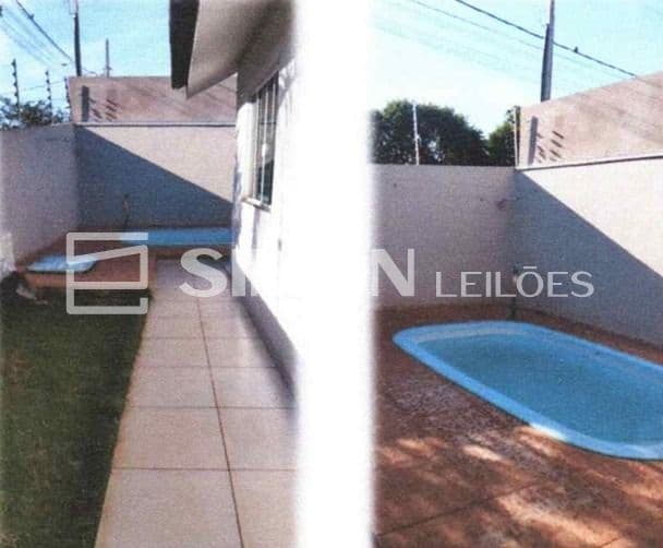 Foto 5 de 8: Casa em leilão em Atalaia - PR — Atalaia/PR: Imóvel residencial, CASA com aproximadamente 185m², em alvenaria com acabamento em porcelanato, rebaixado em gesso e sancas, móveis planejados em cozinha, quartos e banheiro. Possui piscin
