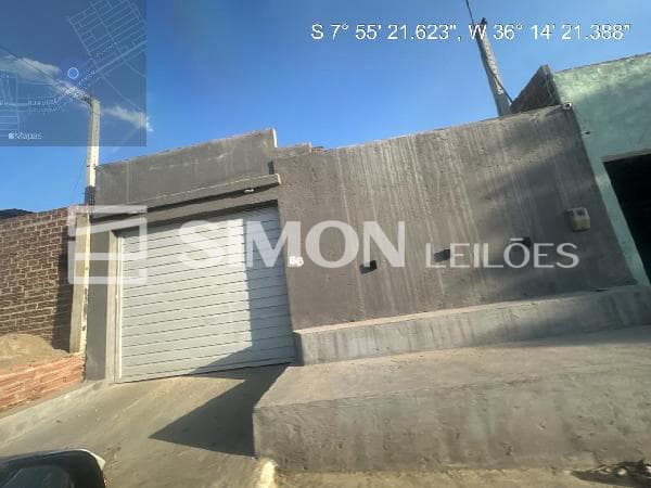 Casa em leilão em Santa Cruz Do Capibaribe - PE — SANTA CRUZ DO CAPIBARIBE/PE, LOT MORAES E FILHO, RUA PROJETADA (MORAES E FILHO), N. 88, QD D, LT 16, CASA, 65,57M² DE ÁREA PRIVATIVA, 148,2M² DE ÁREA DO TERRENO, 2 QTS, A.SERV, WC, SL, COZINHA, TERRAÇ