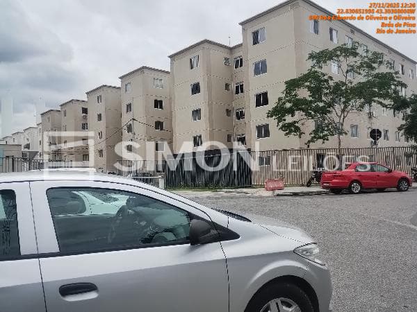Apartamento em leilão em Rio De Janeiro - RJ, bairro Bras de Pina — RIO DE JANEIRO/RJ, AVENIDA MARLENE CUNHA, N. 400, Apto. 301, BL 10, LT 02 DO PA 49448, BRAS DE PINA, APARTAMENTO, 40M² DE ÁREA PRIVATIVA, 2 QTS, A.SERV, WC, SL, COZINHA, IPTU: 34932665, MATRÍCULA: 261