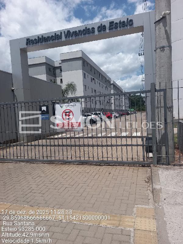 Apartamento em leilão em Esteio - RS, bairro Olimpica — ESTEIO/RS, RES VIVENDAS DE ESTEIO, RUA SANTANA, N. 741, Apto. 504, BL K, VG 175, OLIMPICA, APARTAMENTO, 41,23M² DE ÁREA PRIVATIVA, 2 QTS, A.SERV, WC, SL, COZINHA, IPTU: 117509, MATRÍCULA: 36566, OFÍCI