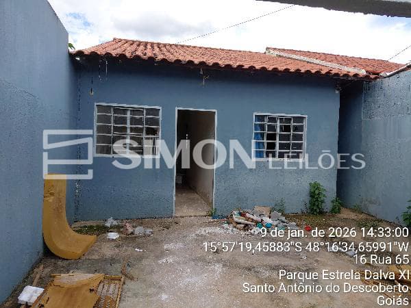 Casa em leilão em Santo Antônio Do Descoberto - GO, bairro Parque Estrela Dalva Xi — SANTO ANTONIO DO DESCOBERTO/GO, LOTEAMENTO PARQUE ESTRELA DALVA XV, QUADRA 51, N. SN, LT 11-A, RUA 65, PARQUE ESTRELA DALVA XI, CASA, 62,2M² DE ÁREA PRIVATIVA, 180M² DE ÁREA DO TERRENO, 2 QTS, A.SERV,
