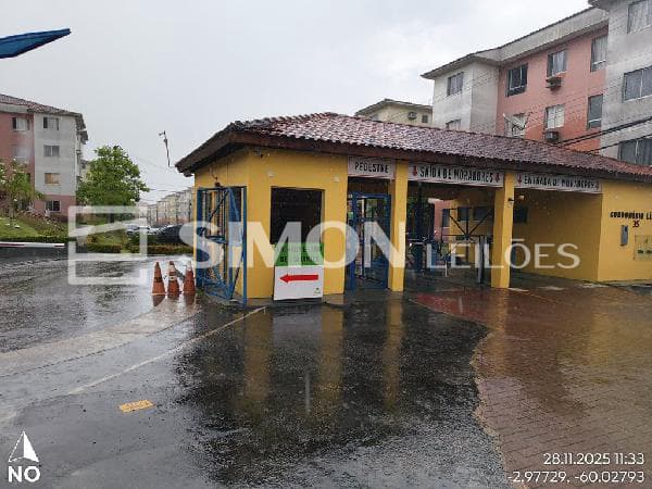 Apartamento em leilão em Manaus - AM, bairro Taruma-acu — MANAUS/AM, COND 04 VILLA JD TORQUATO, RUA MUTUM DO NORTE, N. 35, Apto. 301, BL 02, TARUMA-ACU, APARTAMENTO, 49,82M² DE ÁREA PRIVATIVA, 2 QTS, A.SERV, WC, SL, COZINHA, IPTU: 16105004159100250, MATRÍCUL