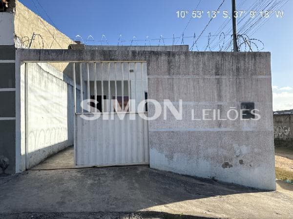 Casa em leilão em Nossa Senhora Do Socorro - SE, bairro Santa Ines — NOSSA SENHORA DO SOCORRO/SE, Loteamento Jardim Santa Ines, RUA A, N. SN, LT 30B, QD 16, SANTA INES, CASA, 69,75M² DE ÁREA PRIVATIVA, 125M² DE ÁREA DO TERRENO, 2 QTS, A.SERV, WC, SL, COZINHA, IPTU: 302