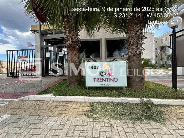Apartamento em leilão em Taubaté - SP, bairro Piracangagua — TAUBATE/SP, AVENIDA FRANCISCO ALVES MONTEIRO, N. 1427, Apto. 404, BL 14, GV 423, PIRACANGAGUA, APARTAMENTO, 41,85M² DE ÁREA PRIVATIVA, 2 QTS, WC, SL, COZINHA, IPTU: 44214002225, MATRÍCULA: 156351, OFÍ