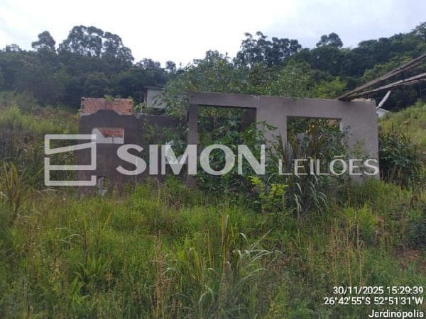 Casa em leilão em Jardinópolis - SC, bairro Centro — JARDINOPOLIS/SC, LOT ROLIM ZAGO, RUA VALDEMAR ZUCHINALI, RUA 02, N. SN, LT12, QD B, LOT ROLIN ZAGO, CENTRO, CASA, 69,6M² DE ÁREA PRIVATIVA, 375M² DE ÁREA DO TERRENO, 2 QTS, A.SERV, WC, SL, COZINHA, IP