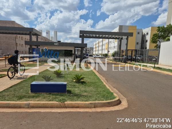 Apartamento em leilão em Piracicaba - SP — PIRACICABA/SP, RUA FRANCISCO ANTONIO DA ROCHA, N. 185, Apto. 401, TORRE 11, CHACARAS AGUA BRANCA, APARTAMENTO, 45,99M² DE ÁREA PRIVATIVA, 2 QTS, A.SERV, WC, SL, COZINHA, IPTU: 01.23.0089.0358.0289, MA
