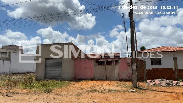 Casa em leilão em Maxaranguape - RN — MAXARANGUAPE/RN, LOT CAMINHO DA LAGOA AZUL, AVENIDA SENADOR GERALDO MELO, N. 12, LT 12, QD 01, CASA, 79,95M² DE ÁREA PRIVATIVA, 250M² DE ÁREA DO TERRENO, 2 QTS, A.SERV, WC, TERRAÇO, IPTU: 3.0007.123.0