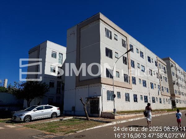 Apartamento em leilão em Valparaíso De Goiás - GO, bairro Belle Horizonte — VALPARAISO DE GOIAS/GO, BELLE HORIZONTE, RUA E, N. SN, Apto. 207, BL 11, GLEBA10, RUA K, APARTAMENTO, 42,81M² DE ÁREA PRIVATIVA, 2 QTS, A.SERV, WC, SL, COZINHA, IPTU: 131509, MATRÍCULA: 90574, OFÍCIO: