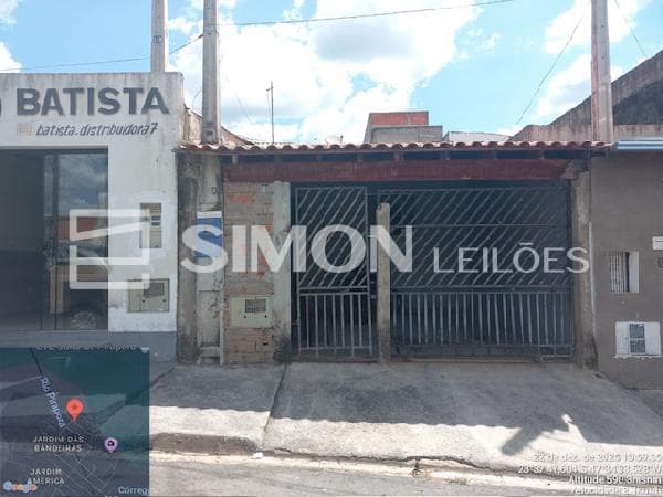 Casa em leilão em Salto De Pirapora - SP, bairro Jardim Cachoeira — SALTO DE PIRAPORA/SP, RUA JOSE RODRIGUES FERNANDES, N. 163, SN, LT 38 QD G, JARDIM CACHOEIRA, CASA, 50M² DE ÁREA PRIVATIVA, 137,5M² DE ÁREA DO TERRENO, 2 QTS, A.SERV, WC, SL, COZINHA, IPTU: 4455083170