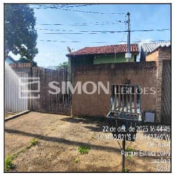 Casa em leilão em Luziânia - GO, bairro Parque Estrela Dalva Vii — LUZIANIA/GO, RUA 04, N. SN, CS 01, QD 29, LT 07, PARQUE ESTRELA DALVA VII, CASA, 60,65M² DE ÁREA PRIVATIVA, 225M² DE ÁREA DO TERRENO, 2 QTS, A.SERV, WC, SL, COZINHA, TERRAÇO, IPTU: 126888, MATRÍCULA: