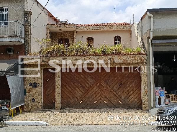 Casa em leilão em São Paulo - SP, bairro Vila Antonieta — SAO PAULO/SP, RUA JULIO PARIGOT, N. 325, PARTE LT 01 A 10, QD 11, VILA ANTONIETA, CASA, 145M² DE ÁREA PRIVATIVA, 203M² DE ÁREA DO TERRENO, IPTU: 11633100307, MATRÍCULA: 119.952, OFÍCIO: 9, AVALIAÇÃO: