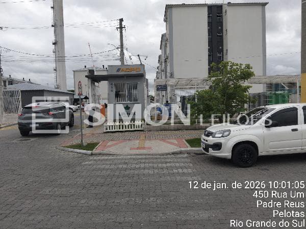Apartamento em leilão em Pelotas - RS, bairro Fragata — PELOTAS/RS, CONJ HAB LIFE PARK SIMOES LOPES, RUA UM, N. 450, Apto. 503, BL K, VG 169 LOT RES VISCONDE DA GRACA, FRAGATA, APARTAMENTO, 45,44M² DE ÁREA PRIVATIVA, 2 QTS, A.SERV, WC, IPTU: 1330159, MATRÍ