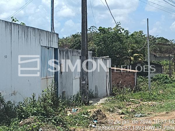 Casa em leilão em Nossa Senhora Do Socorro - SE, bairro Jardim Vila Ney — NOSSA SENHORA DO SOCORRO/SE, LOT JARDIM VILA NEY, RUA D, N. 380, LT 15, QD 18, CASA, 63,9M² DE ÁREA PRIVATIVA, 200M² DE ÁREA DO TERRENO, 2 QTS, A.SERV, WC, SL, COZINHA, IPTU: 03.02.0018.015.000, MATRÍ