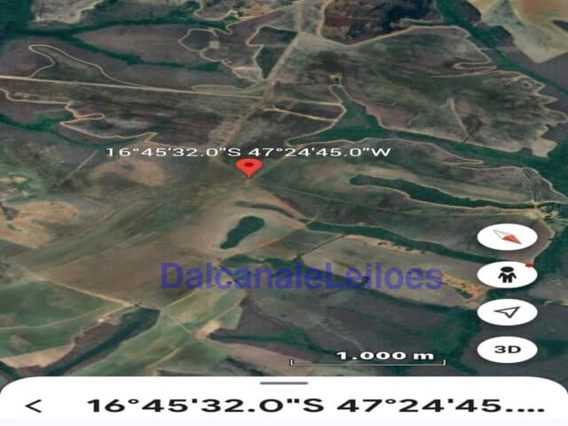 Foto 2 de 12: Area Rural em leilão em Cristalina - GO — Uma gleba de terra, situada na OBJETO DA HASTA: Uma gleba de terra, situada na Fazenda Piscamba, com a área de 778,40,90ha (setecentos e setenta e oito hectares, quarenta ares e noventa centiares), de