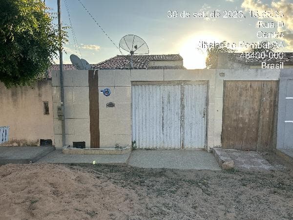 Casa em leilão em Ribeira Do Pombal - BA — Casa 123,22m², 2 dormitório(s), 1 vaga(s) na garagem - SETOR  05, Ribeira do Pombal BA