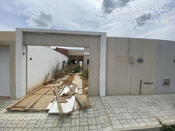 Casa em leilão em Quixadá - CE, bairro Monte Alegre — Casa 60m², 2 dormitório(s), 1 vaga(s) na garagem - Monte Alegre, Quixadá CE