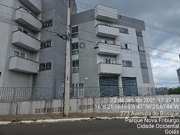 Apartamento em leilão em Cidade Ocidental - GO, bairro Centro — Apartamento 58,55m², 2 dormitório(s), 1 vaga(s) na garagem - CENTRO, CIDADE OCIDENTAL GO