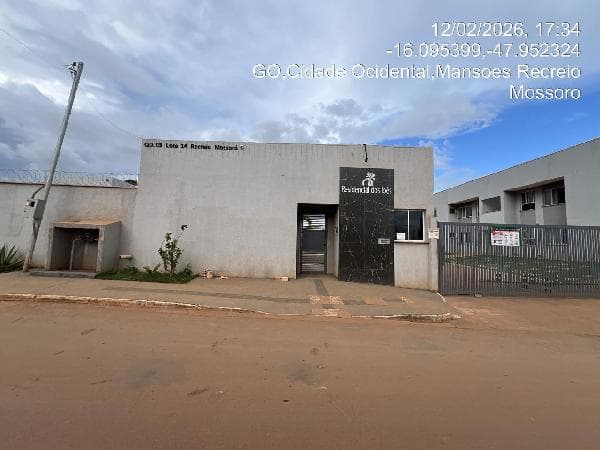 Apartamento em leilão em Cidade Ocidental - GO, bairro Mansões Recreio Mossoro — Apartamento 53,54m², 2 dormitório(s), 1 vaga(s) na garagem - MANSOES RECREIO MOSSORO, CIDADE OCIDENTAL GO