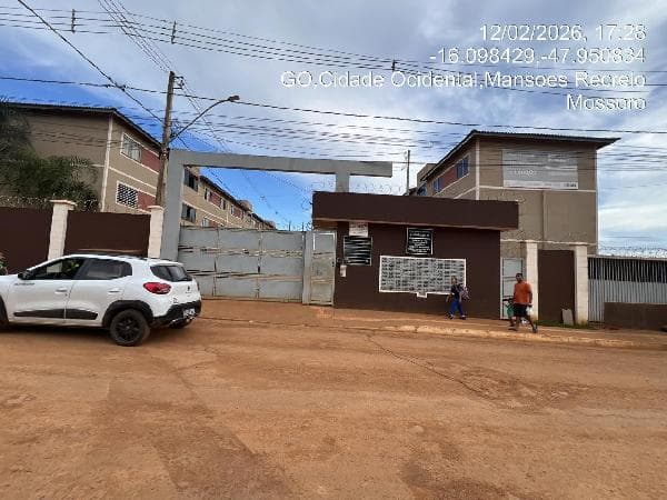 Apartamento em leilão em Cidade Ocidental - GO — Apartamento 44,07m², 2 dormitório(s), 1 vaga(s) na garagem - MANSOES RECREIO MOSSORO, CIDADE OCIDENTAL GO