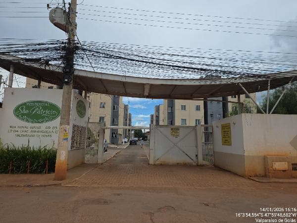 Apartamento em leilão em Valparaíso De Goiás - GO, bairro Setor de Chacaras Anhanguera C — Apartamento 43,99m², 2 dormitório(s), 1 vaga(s) na garagem - SETOR DE CHACARAS ANHANGUERA C, VALPARAISO DE GOIAS GO