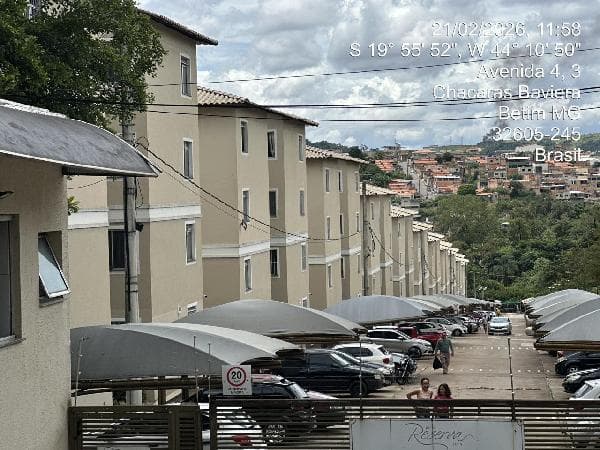 Foto 1 de 2: Apartamento em leilão em Betim - MG, bairro Vila das Flores — Apartamento 43,65m², 2 dormitório(s), 1 vaga(s) na garagem - VILA DAS FLORES, BETIM MG
