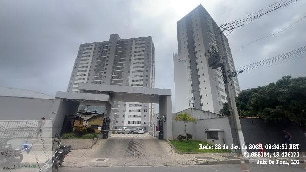 Foto 1 de 7: Apartamento em leilão em Juiz De Fora - MG, bairro Benfica — Apartamento 62,91m², 2 dormitório(s), 1 vaga(s) na garagem - BENFICA, JUIZ DE FORA MG